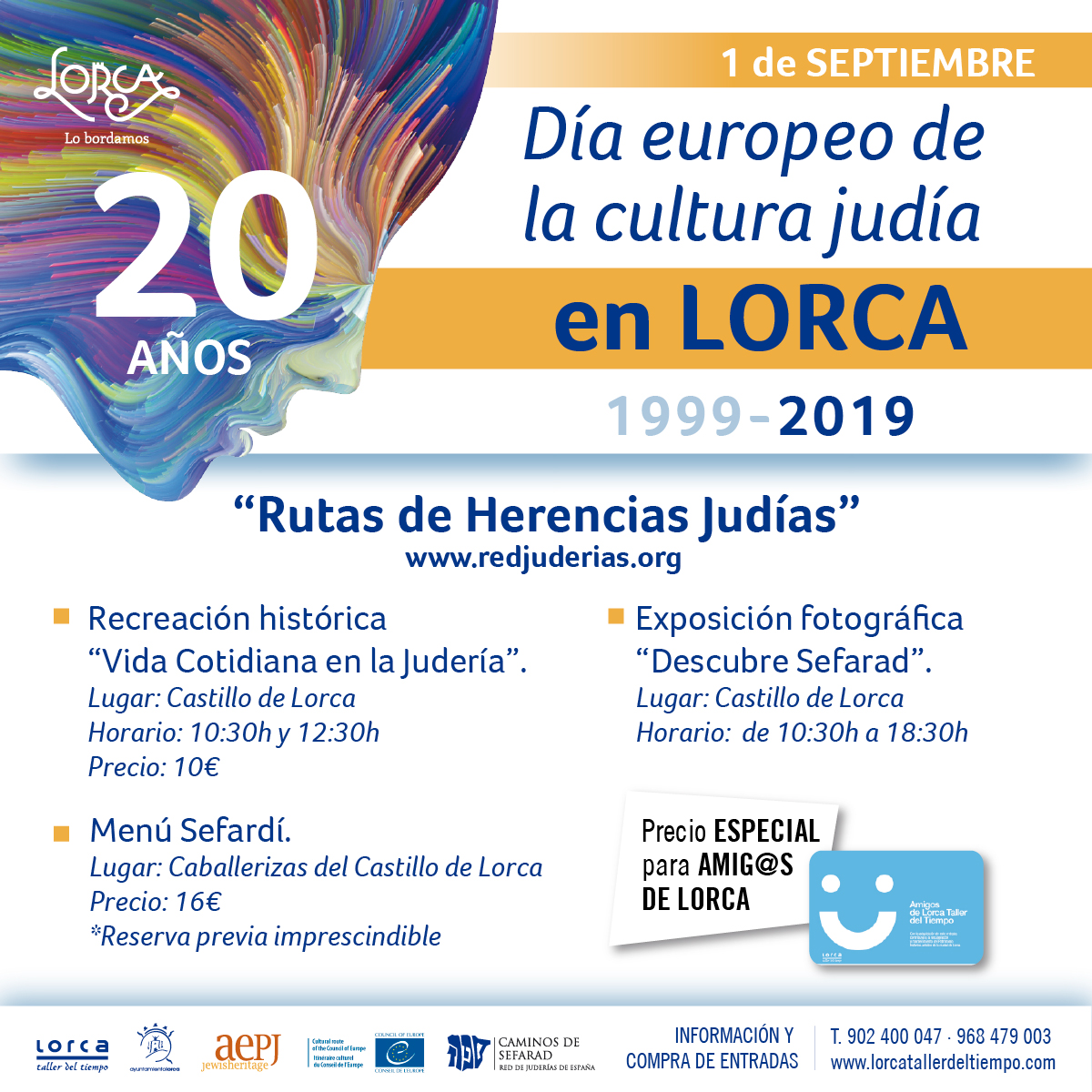 20 Aniversario de la Jornada Europea de la Cultura Juda
