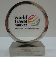 Premio World Travel Market de Londres